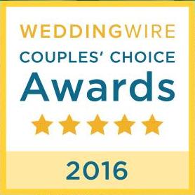 2016 WeddingWire Couples Choice Award